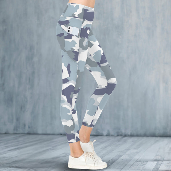 blue and purple camo