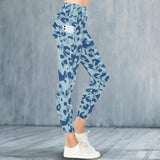 Blue Leopard Everyday Leggings