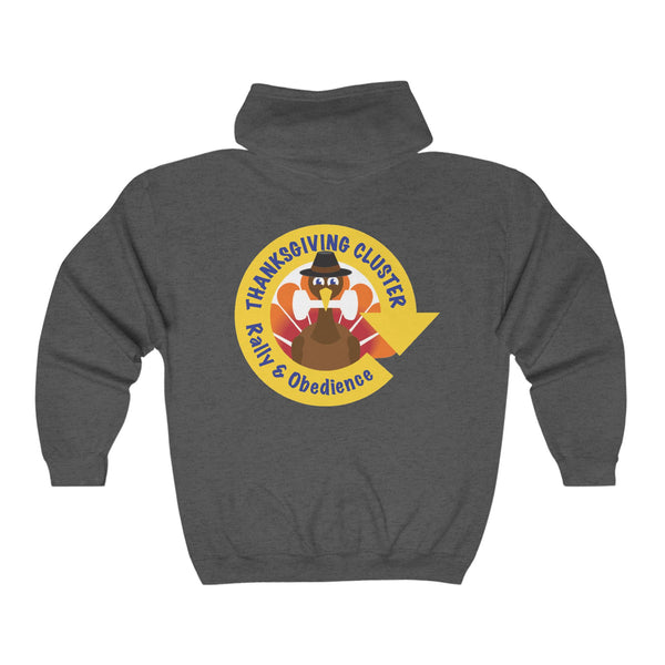 Thanksgiving Obedience Rally Unisex Heavy Blend™ Full Zip Hooded Sweatshirt