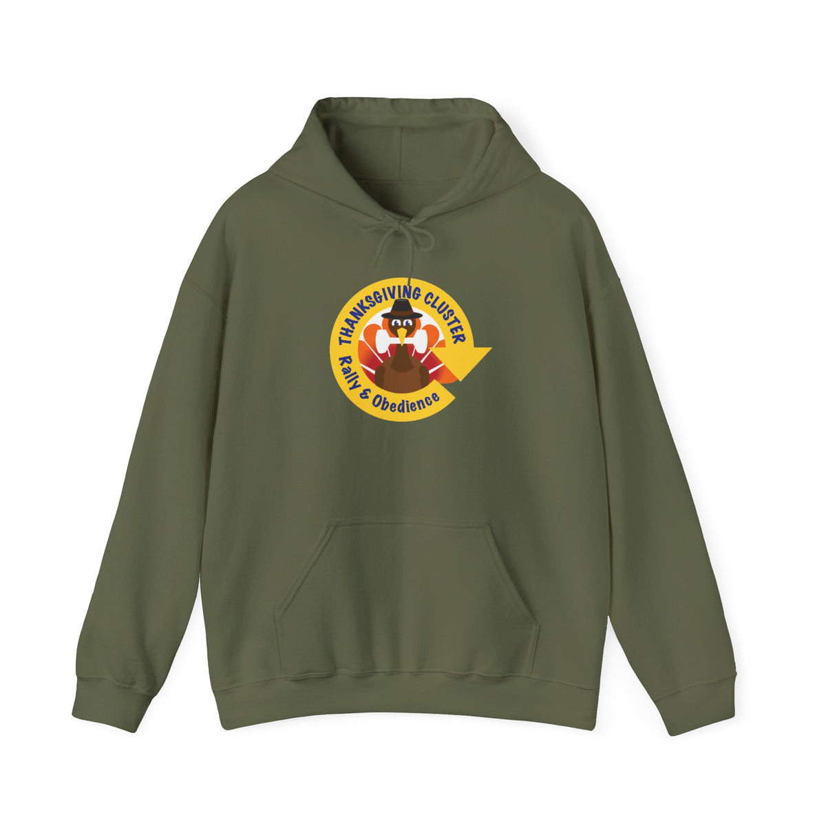 Thanksgiving Obedience Rally Unisex Heavy Blend™ Hooded Sweatshirt