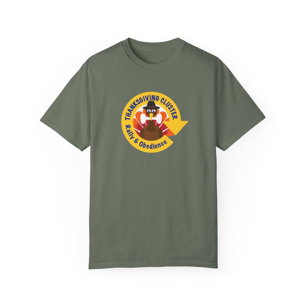 Thanksgiving Obedience Rally Unisex Garment-Dyed T-shirt