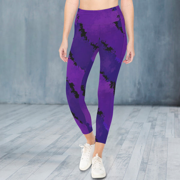 Electric Purple Edge Everyday Leggings