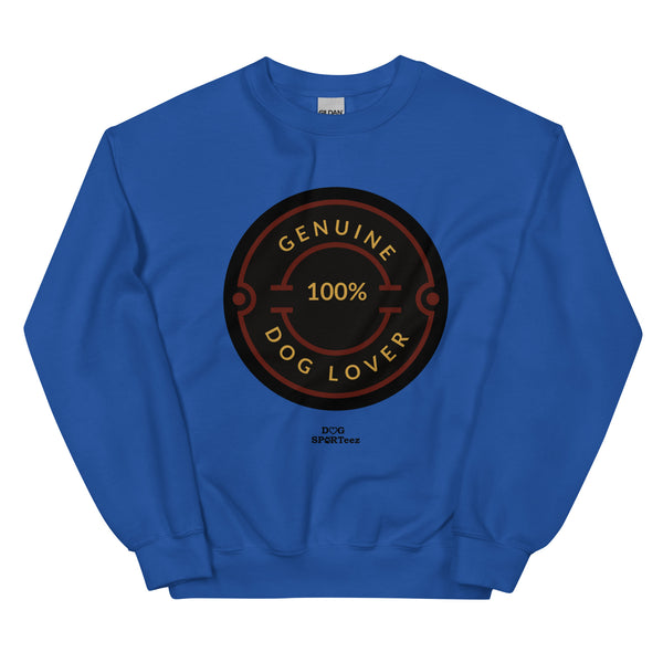 Genuine Dog Lover Unisex Sweatshirt