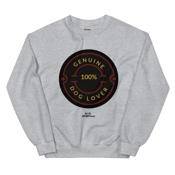 Genuine Dog Lover Unisex Sweatshirt