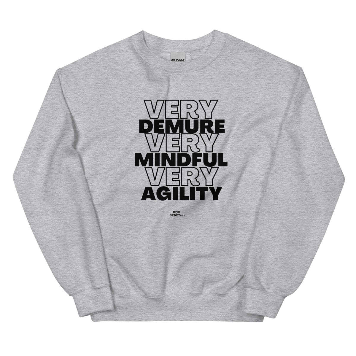 Very Demure Mindful Agility Unisex Sweatshirt