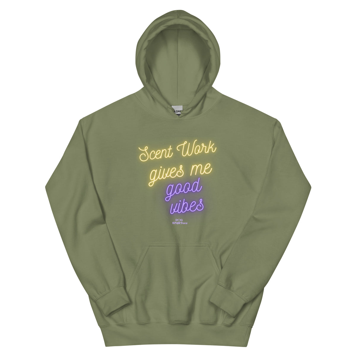 Scent Work Give Me Good Vibes Unisex Hoodie