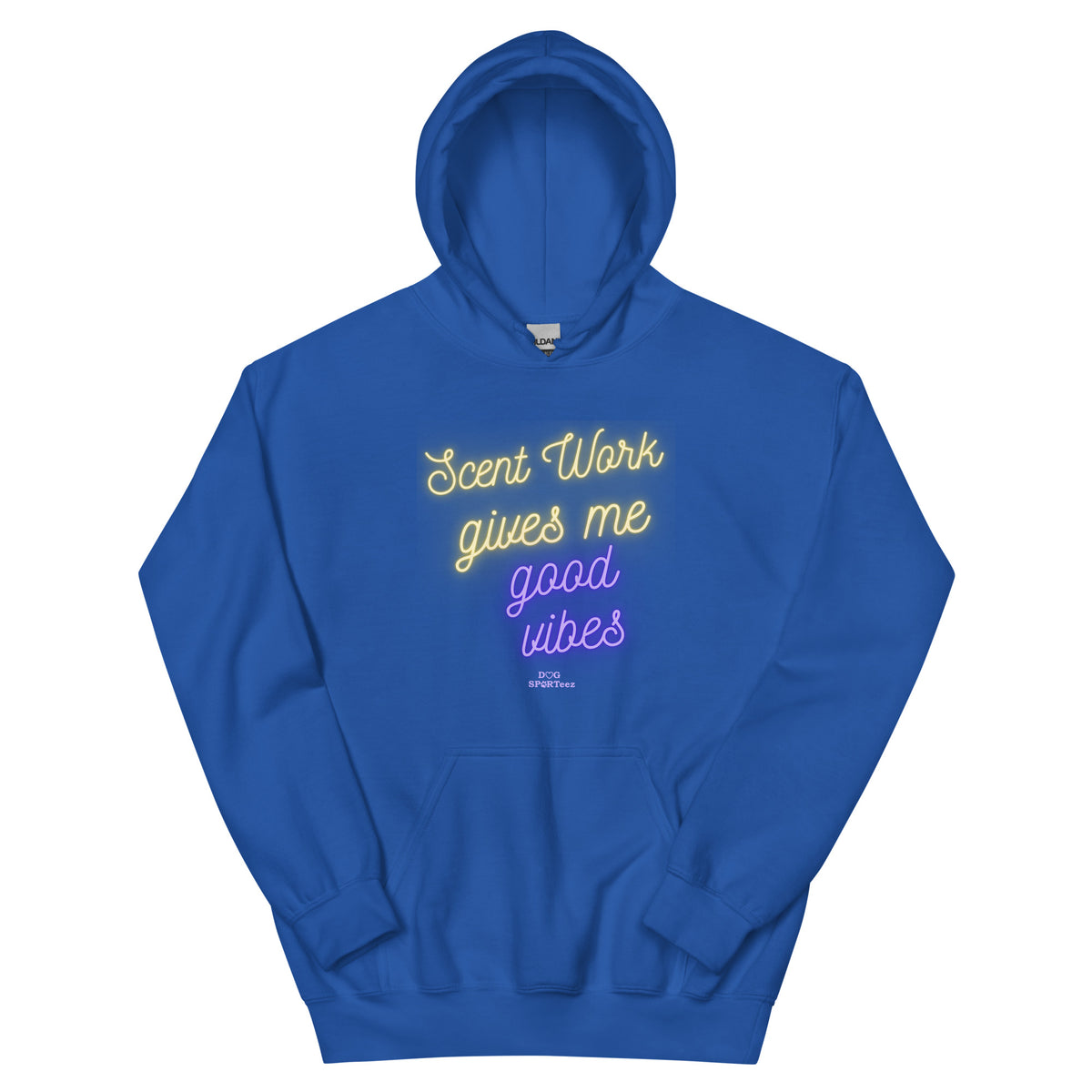 Scent Work Give Me Good Vibes Unisex Hoodie