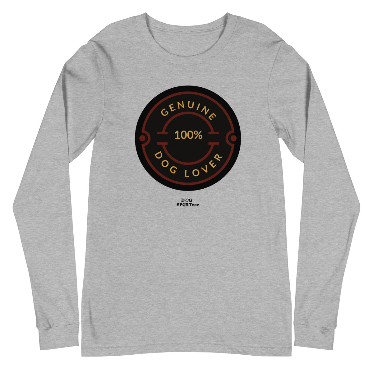 Genuine Dog Lover Unisex Long Sleeve Tee