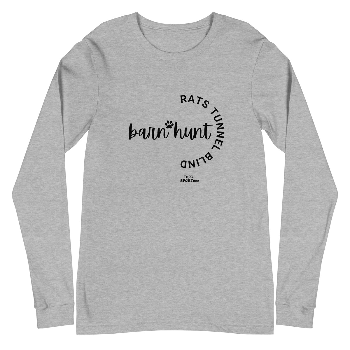 Barn Hunt Unisex Long Sleeve Tee