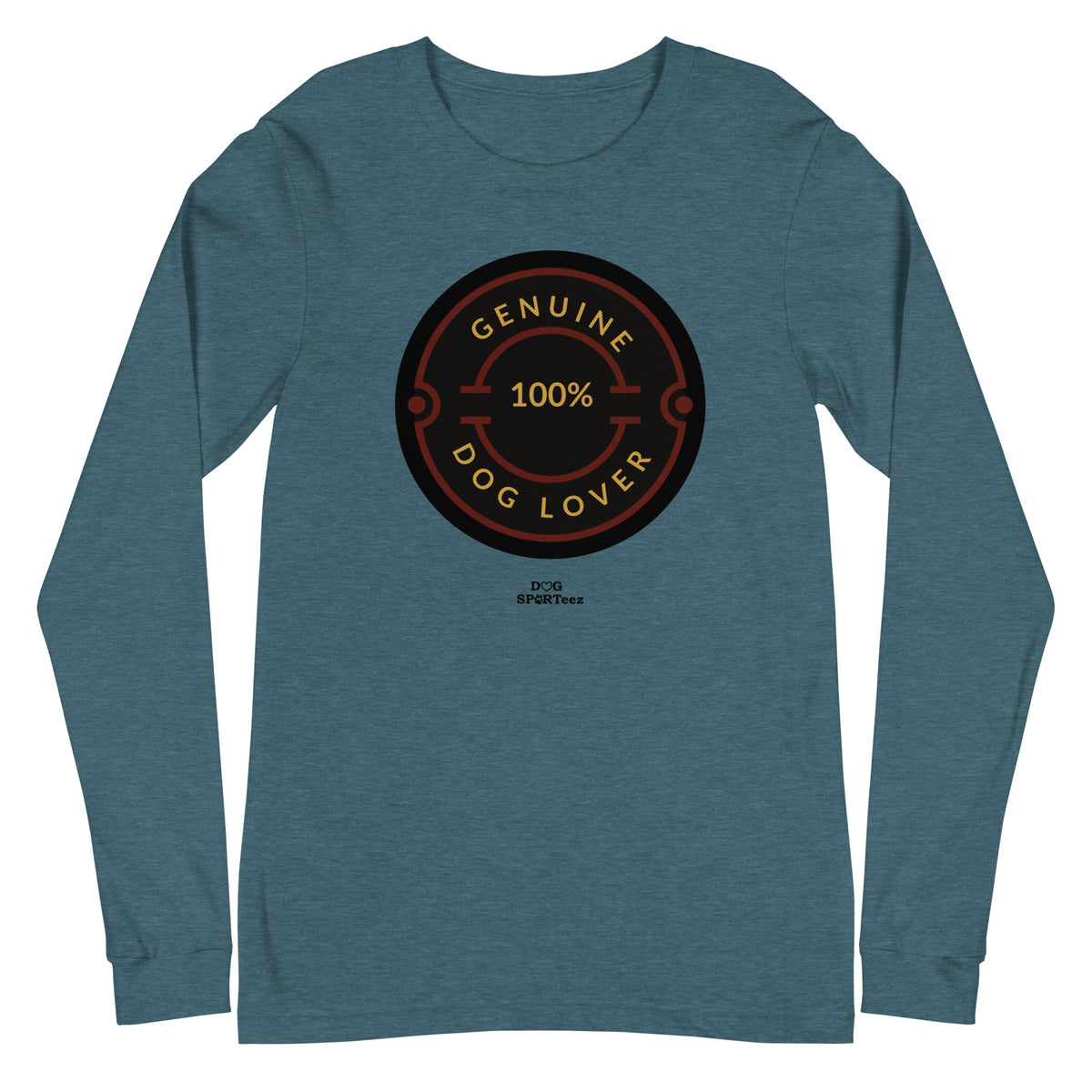 Genuine Dog Lover Unisex Long Sleeve Tee