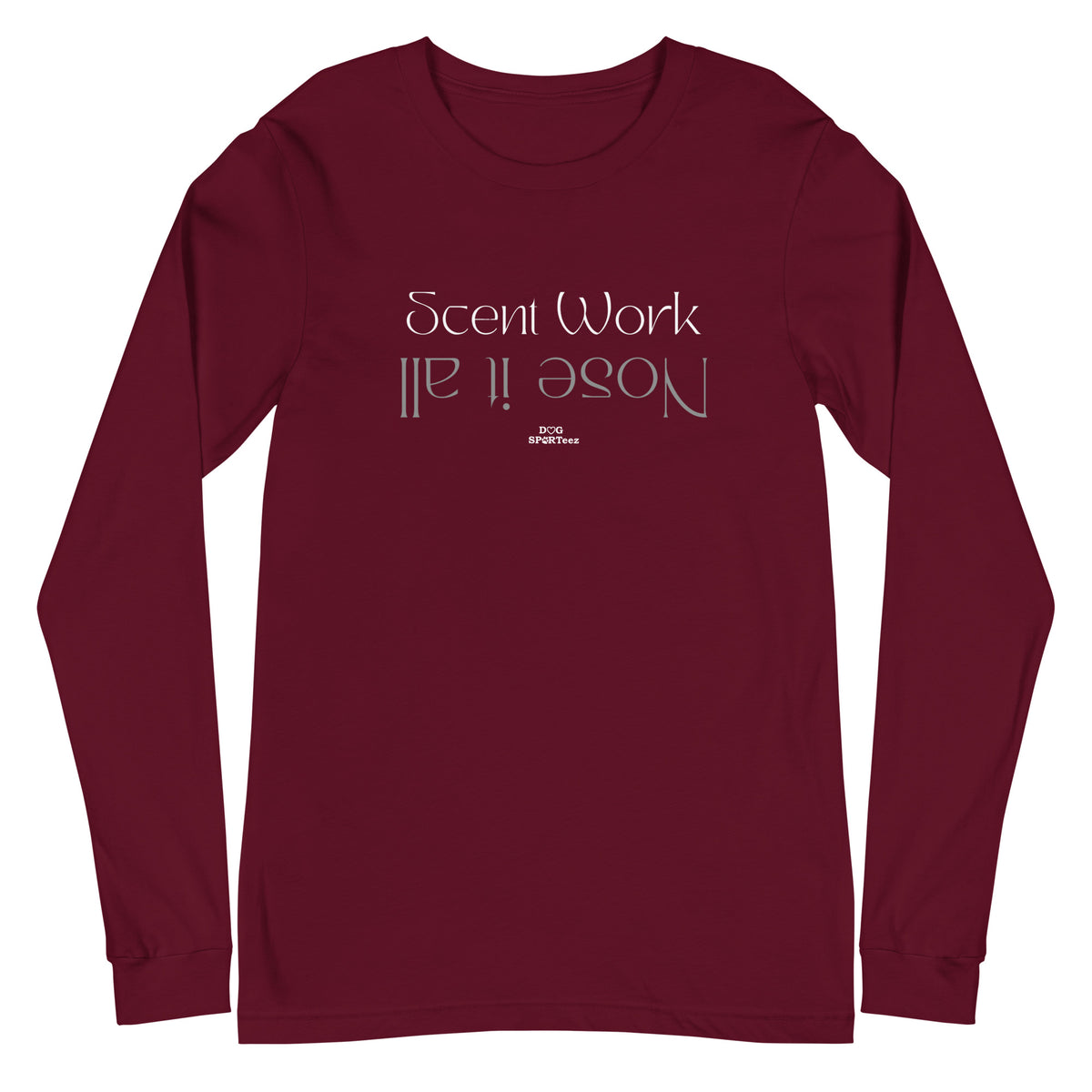 Scent Work Knows It All Unisex Long Sleeve Tee