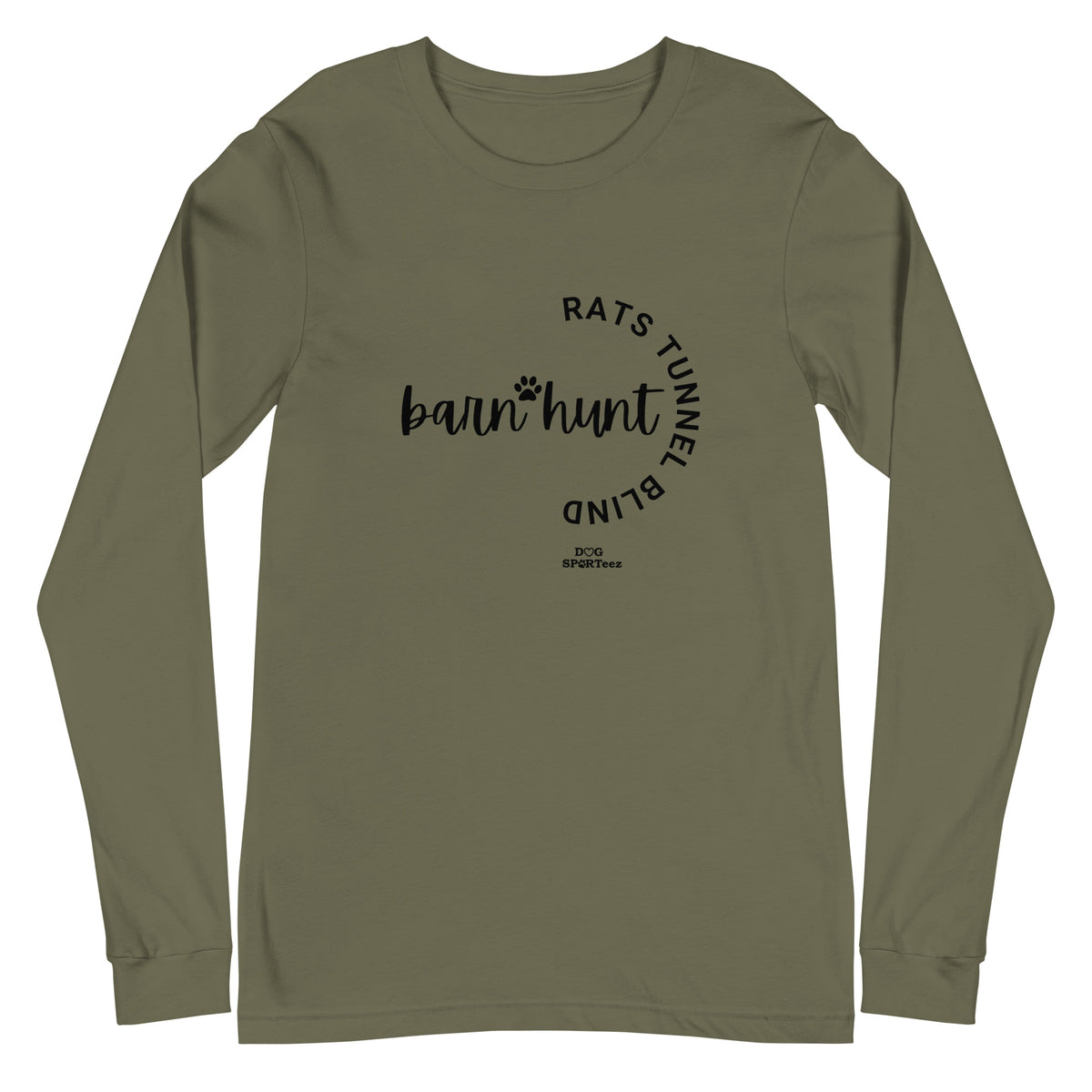 Barn Hunt Unisex Long Sleeve Tee