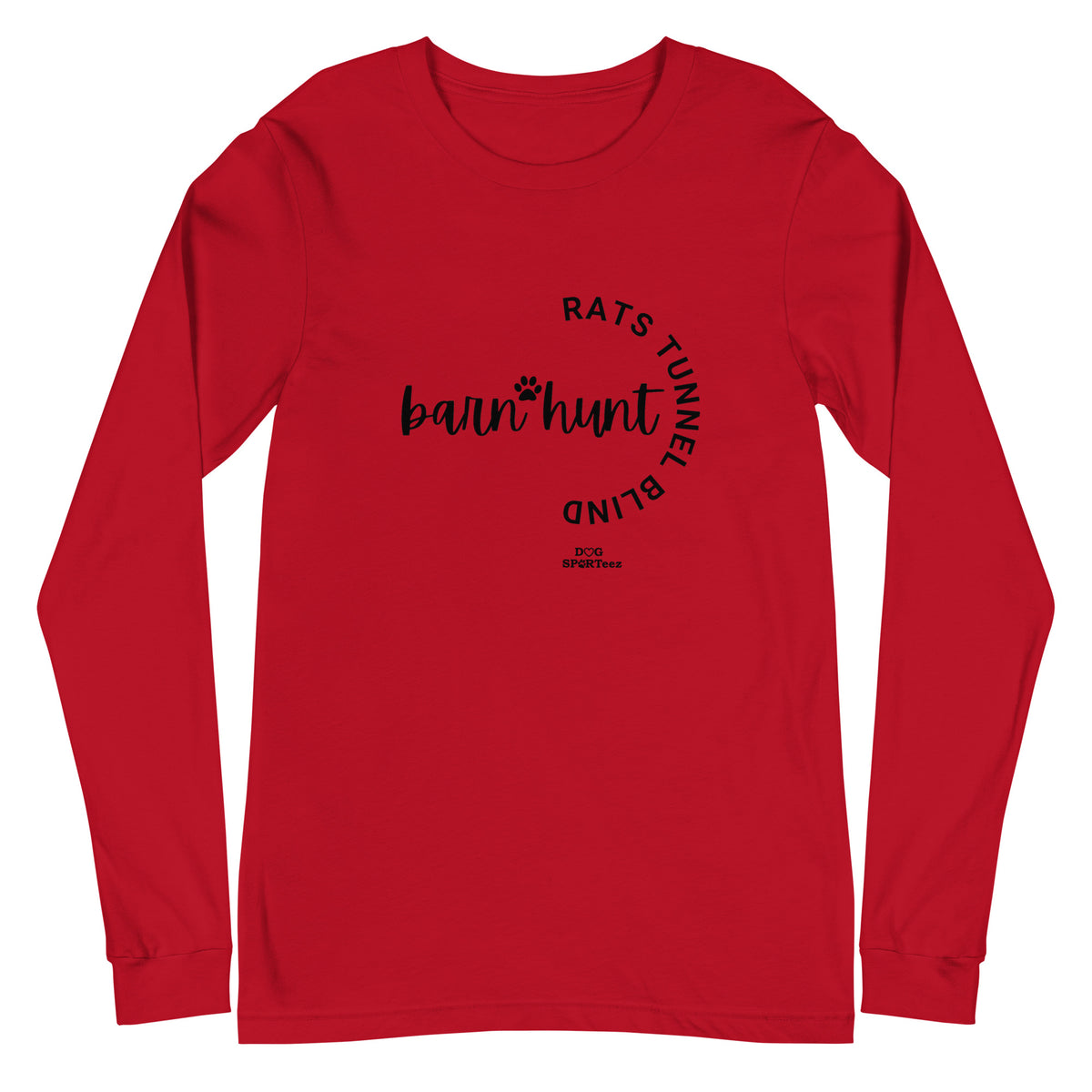 Barn Hunt Unisex Long Sleeve Tee