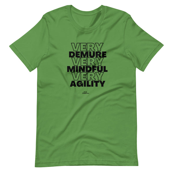 Very Demure Mindful Agility Unisex t-shirt