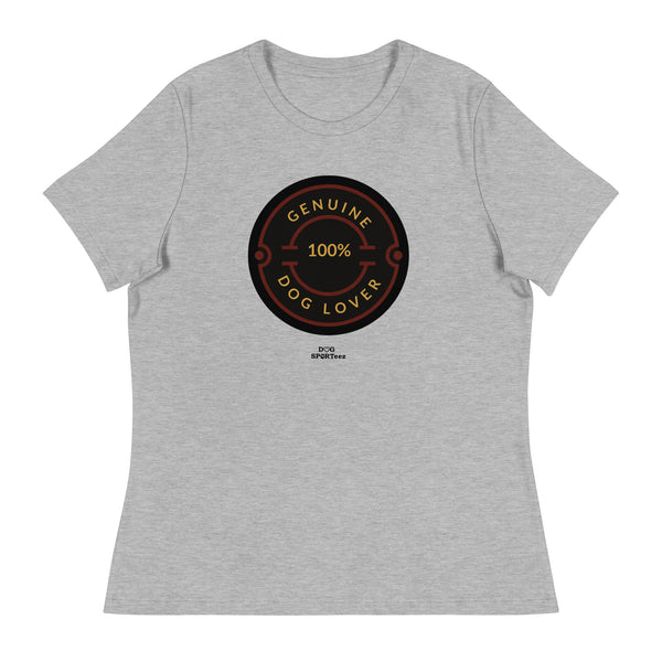 Genuine Dog Lover Women's Relaxed T-Shirt