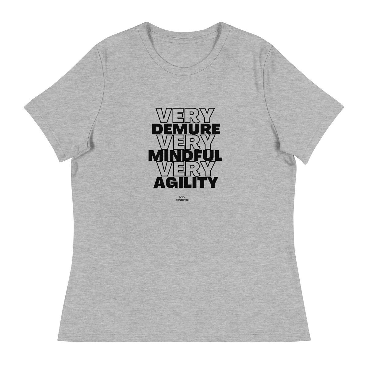 Very Demure Mindful Agility Women's Relaxed T-Shirt