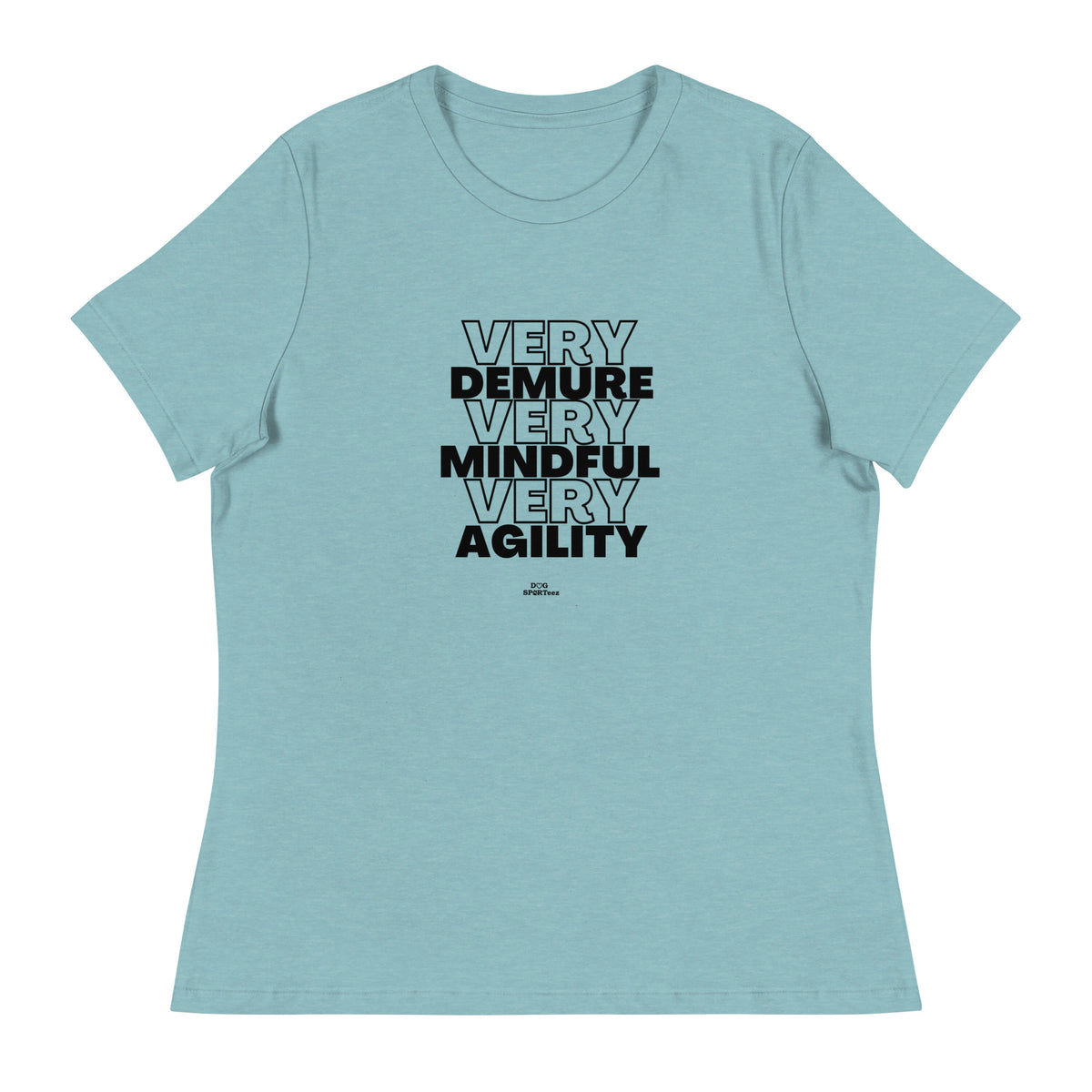 Very Demure Mindful Agility Women's Relaxed T-Shirt