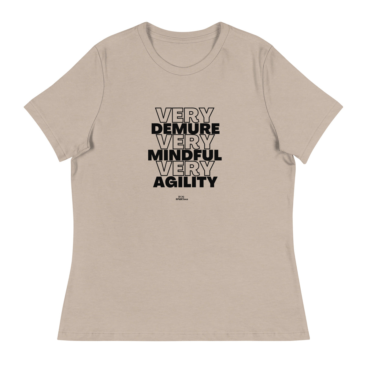 Very Demure Mindful Agility Women's Relaxed T-Shirt