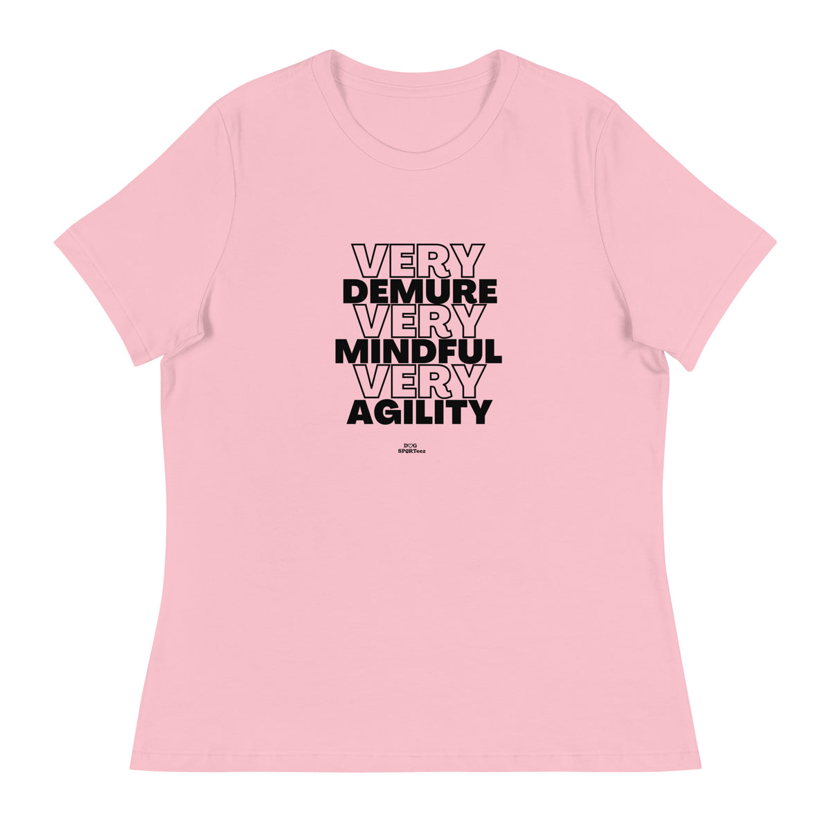 Very Demure Mindful Agility Women's Relaxed T-Shirt